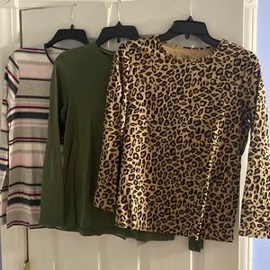 Croft&Barrow 3/Tops for one Price!